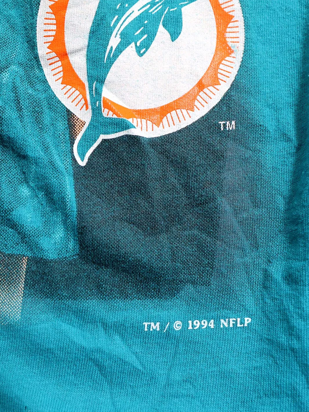 1994 Miami Dolphins Vintage Nutmeg T-Shirt (XL)