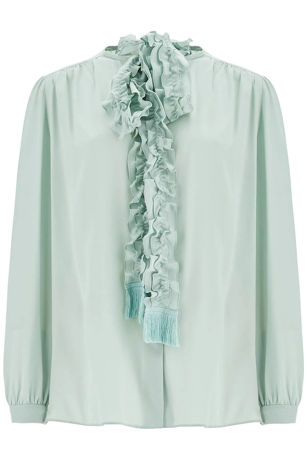 Bow Detail Silk Blouse