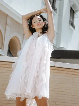 Champagne Sunset Party Dress