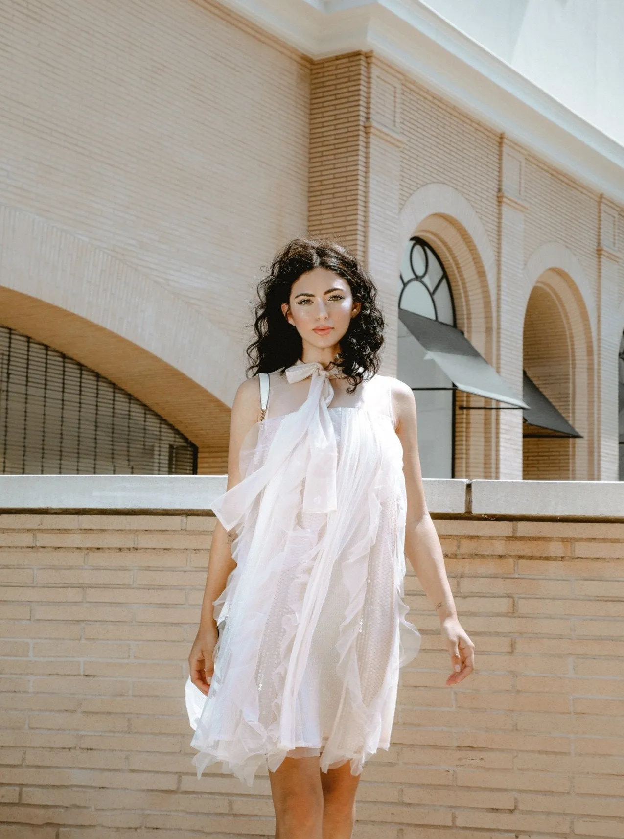 Champagne Sunset Party Dress