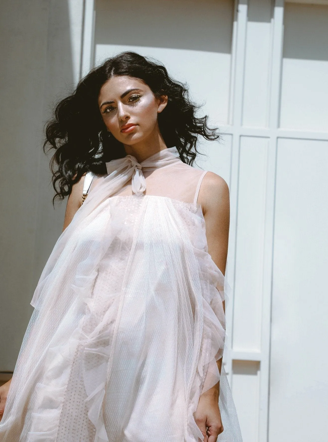Champagne Sunset Party Dress