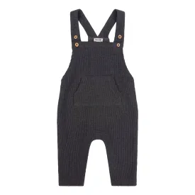 Daily7 Newborn Chunky Waffle Dungarees