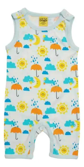 DUNS Shortie Dungarees - Sun and Rain
