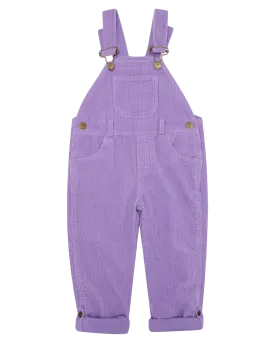 Girls Chunky Bright Dungarees in Violet