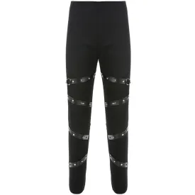 High Waist Skinny Street Wear Pants
