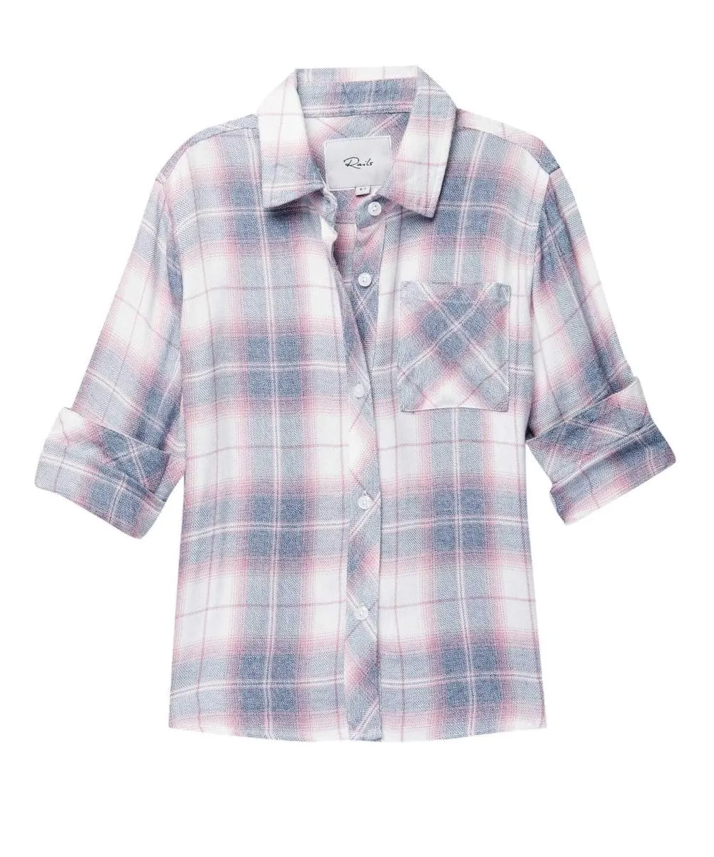 kids hudson rouge azure white