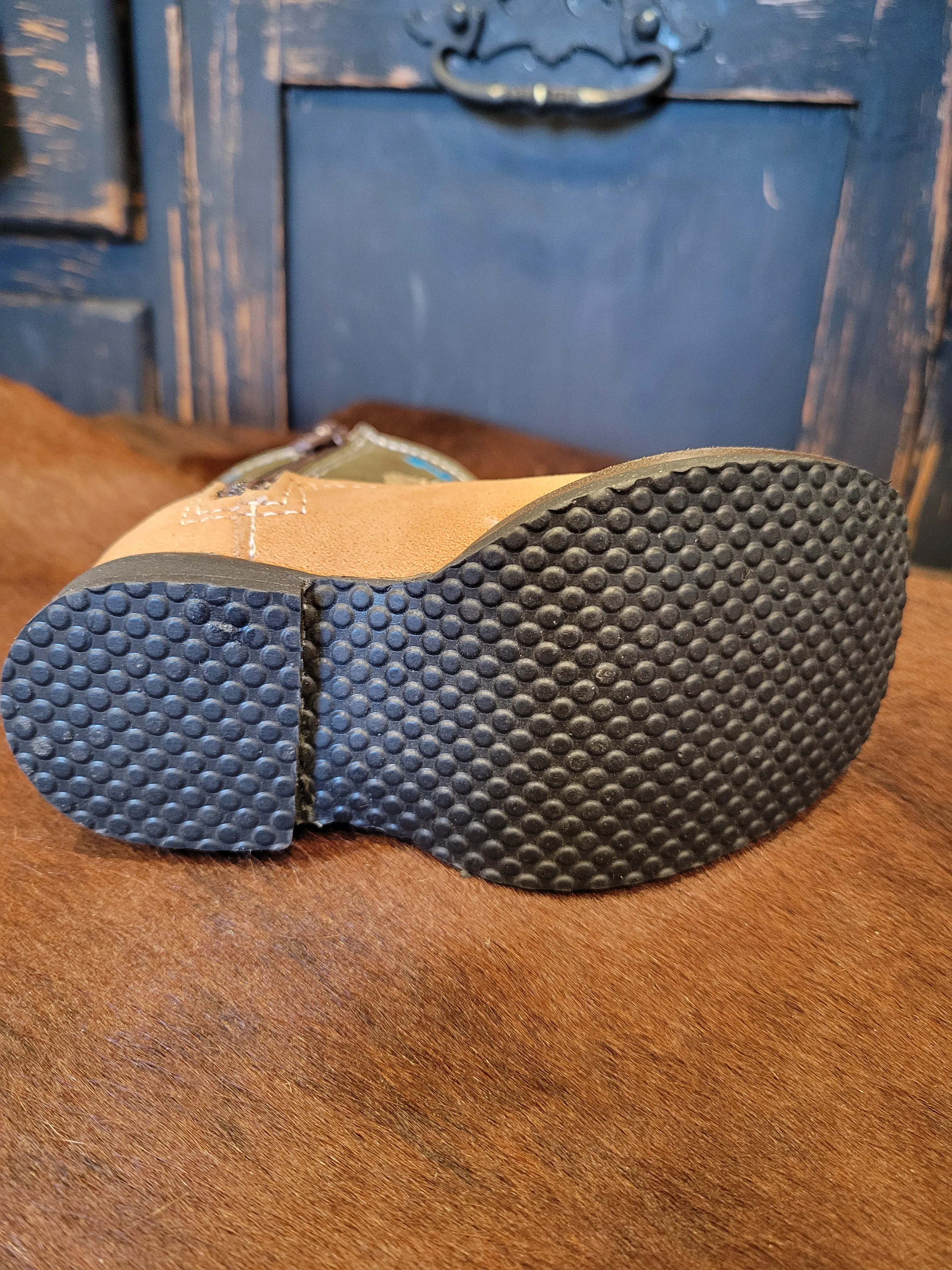 Kids Square Toe  Boots