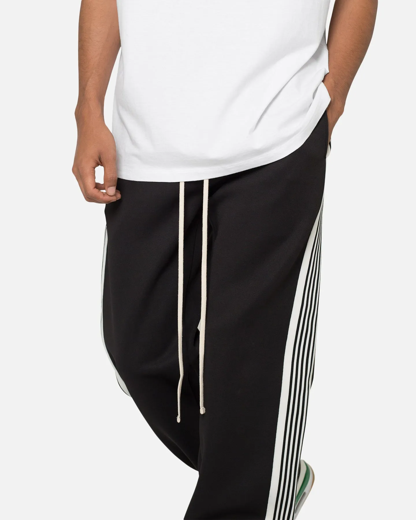 MNML Tricot Side Stripe Pants Black