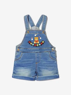 Moschino Baby Boys Cotton Denim Dungarees
