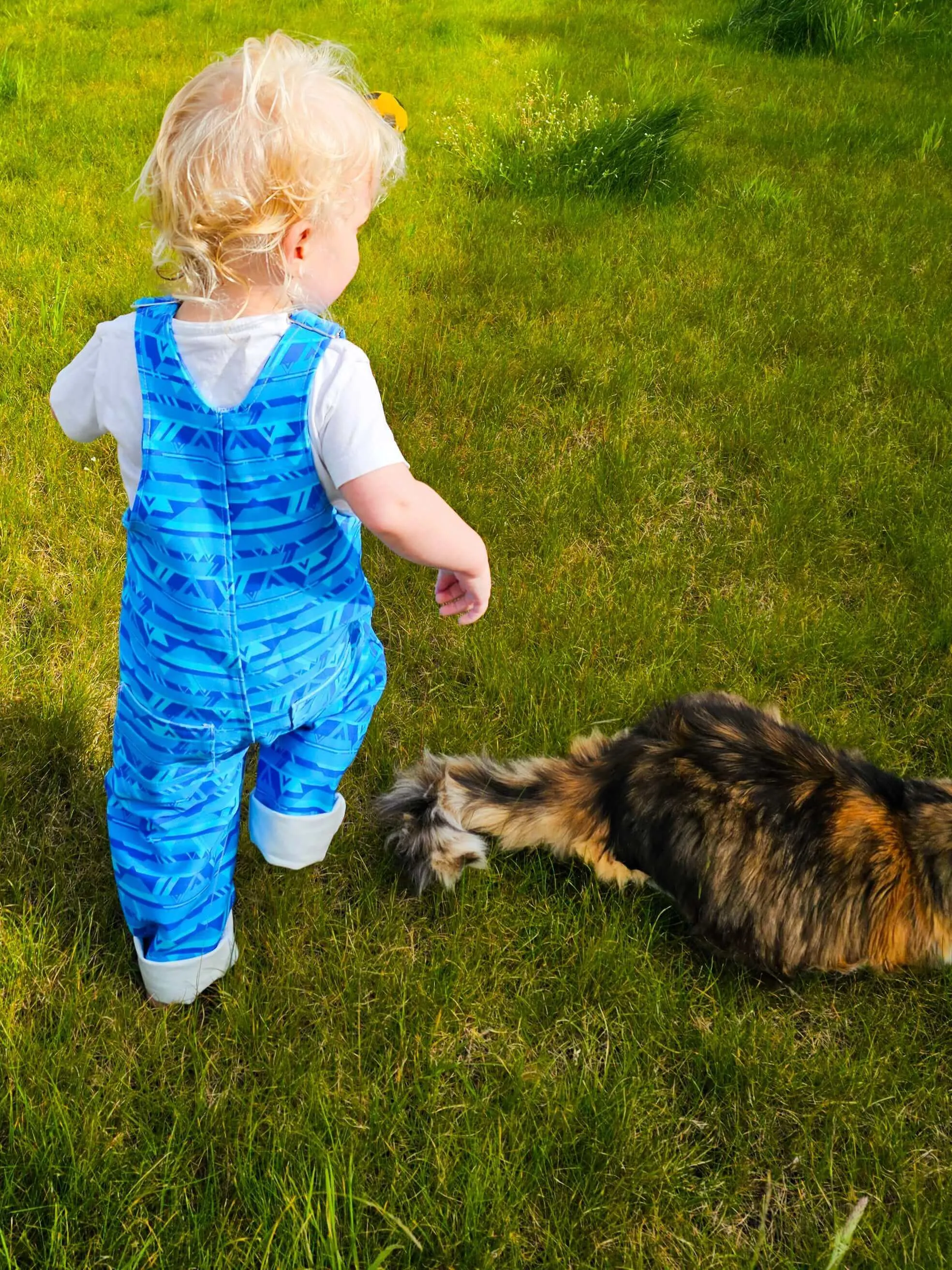 Needlecord Dungarees - Cerise