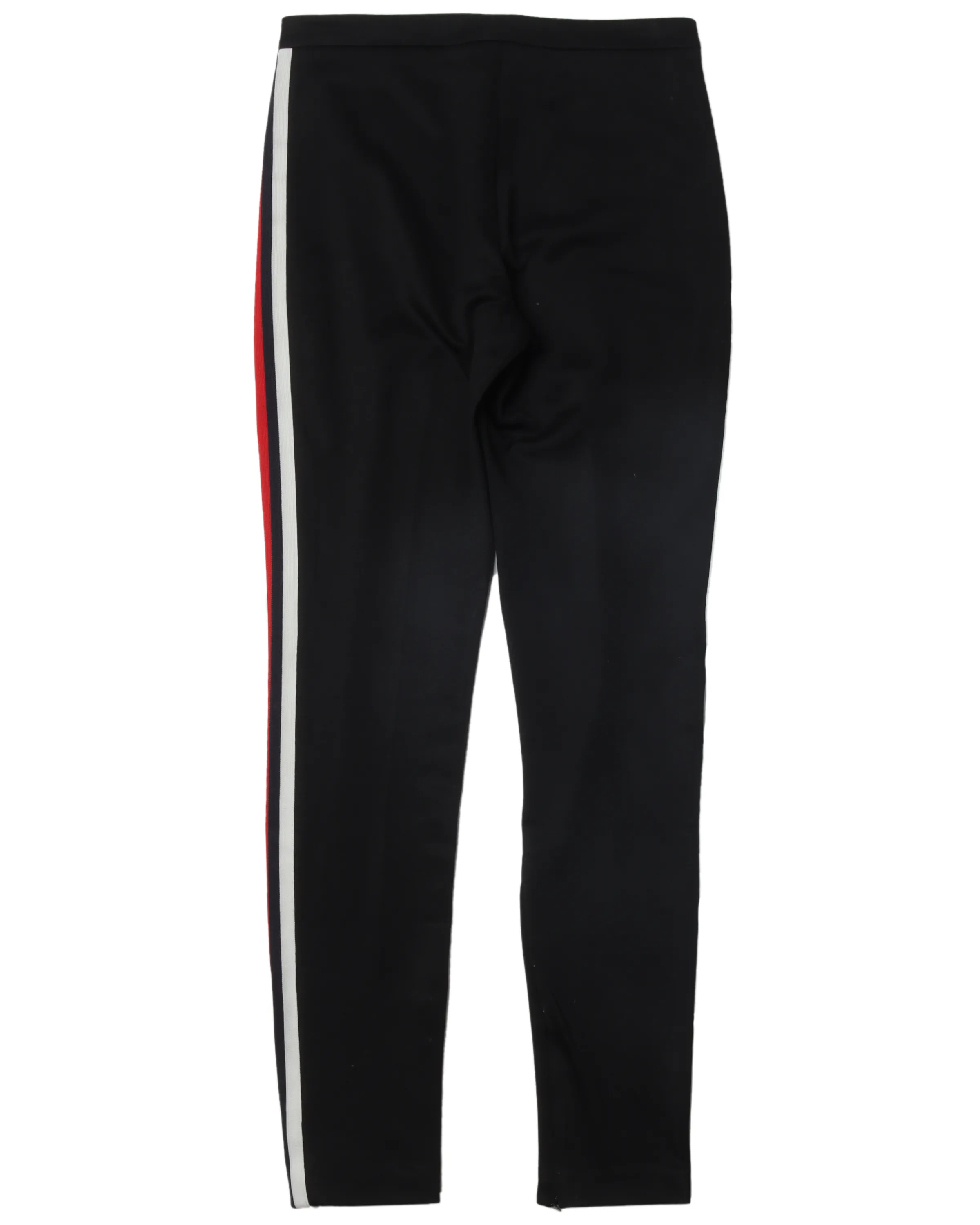 Pleated Striped Track Pants
