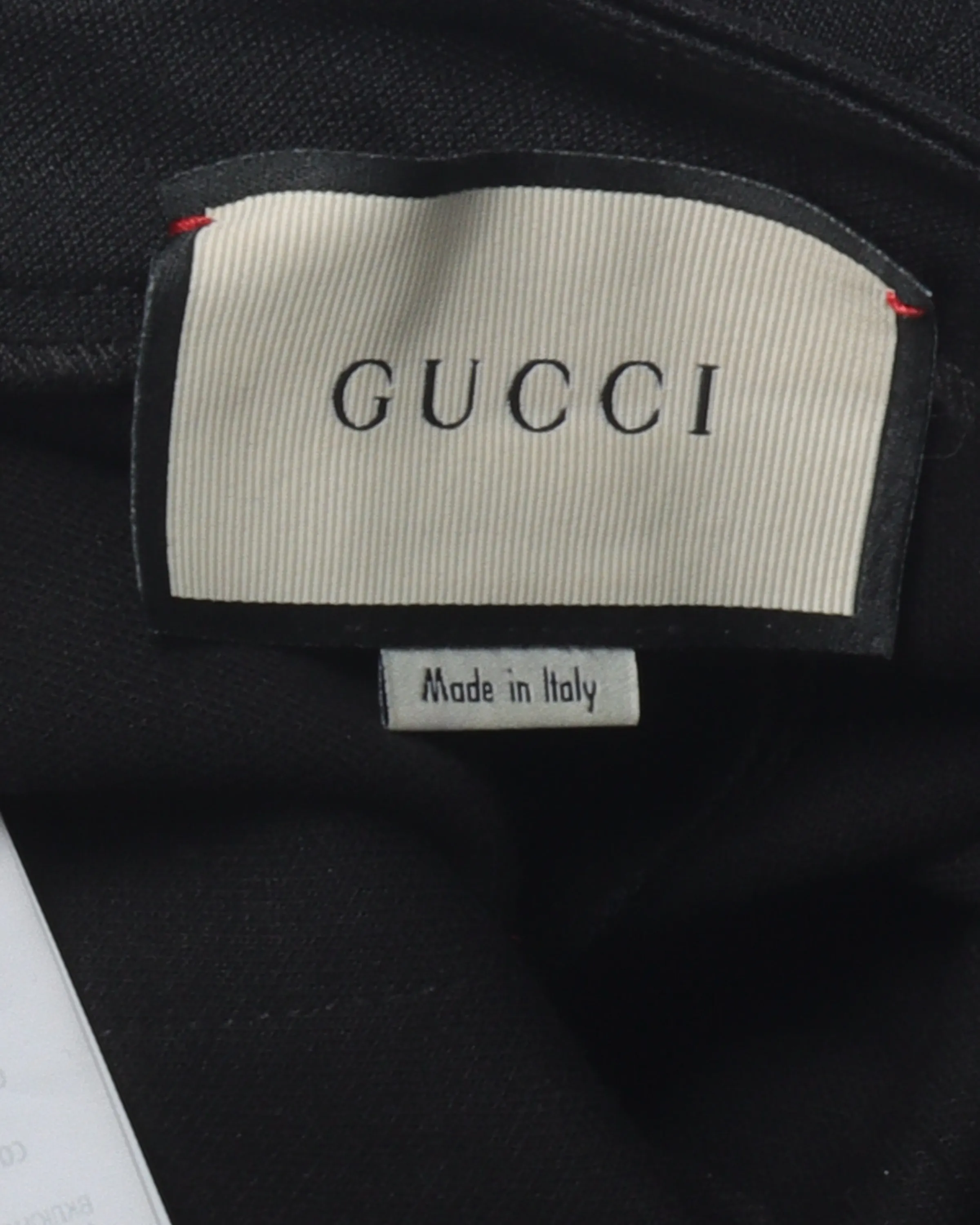Pleated Striped Track Pants